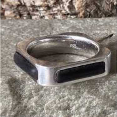 Emporio armani ring, black - Gem