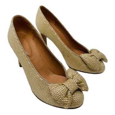 Chloe shoes heels gold - Gem