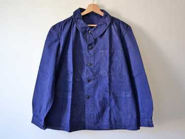ジャケット・アウター 50s 60s Unknown French Work Jacket VINTAGE FRENCH WORK WEAR JACKET 1960S SIZE LARGE – Vintage
