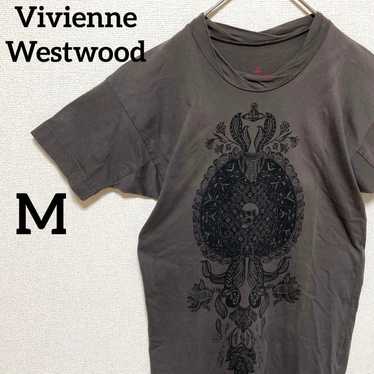 Vivienne Westwood Tシャツ オーブ スカル チャコール M Vivienne Westwood Tシャツ オーブ スカル チャコール M