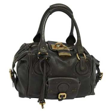 Vintage Chloé Paddington Bags Dark Brown Chloe Dark Brown Leather Medium Paddington Satchel Bag