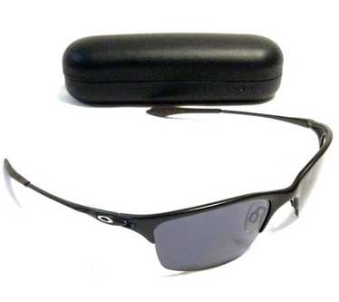 Oakley Half Wire XL Dark Carbon Black Iridium Spring Hinges