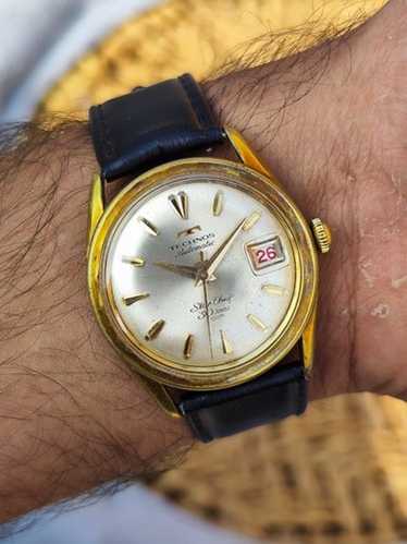 Technos gold plated watch - Gem