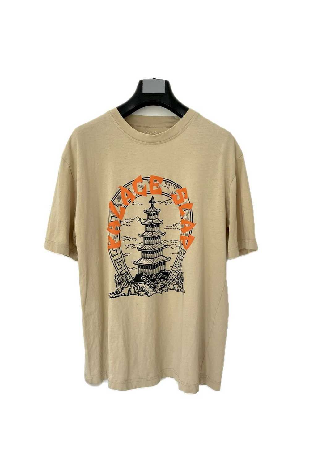 Palace Palace x Slap Magazine T-Shirt Beige Japanese Pagoda Tee