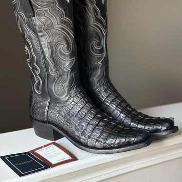 Lucchese crocodile mens boots - Gem