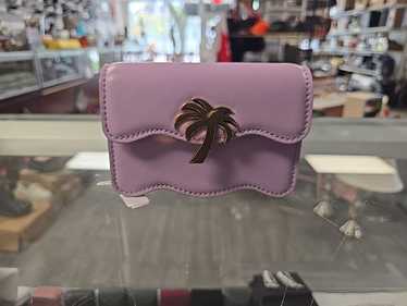 ショルダーバッグ・ポシェット PALM ANGELS Embellished Suede Palm Beach Crossbody Bag Palm Angels Palm Beach Mini Bag | Black | FARFETCH JO
