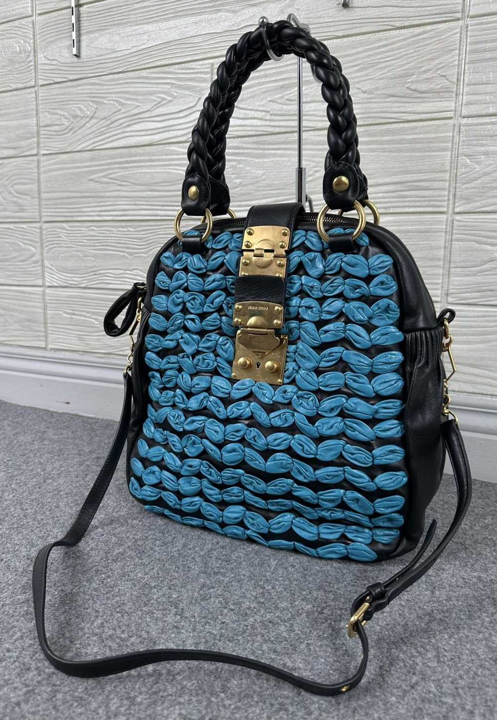 Miu Miu Miu Miu - Matelasse Nappa Leather Two way… - image 2