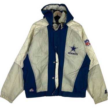 90's STARTER “NFL COWBOYS” 中綿入り フード付き ナイロン