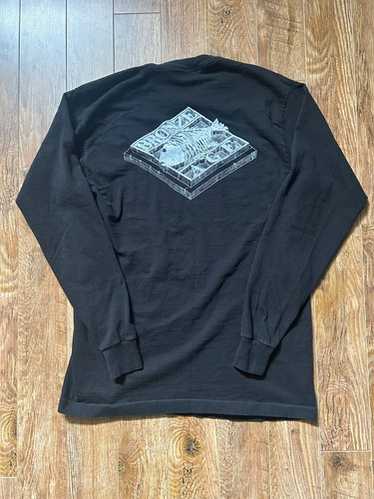 希少!! 名作!! 90s USA製 BRONZE AGE ブロンズエイジ ブラック フェード ロゴ tシャツ size XL OLD SK8 VINTAGE MADE IN USA SUICIDAL TENDENCIES - USA製 90s BRONZE AGE ブロンズエイジ T