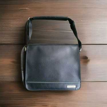 Bose Black Faux Leather Single Strap Top Handle Briefcase