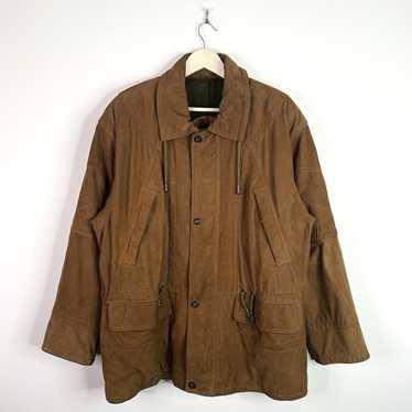 MARCO PIERGUIDI 革ジャケット Marco Pierguidi Black Leather Fur Collar Men's Bomber Jacket