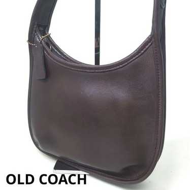 バッグ old coach ergo nubuc one shoulder bag Old Coach One Shoulder Bag Ergo 9033 Yellow Leather Vintage