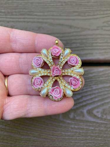 Rose brooch nina ricci - Gem