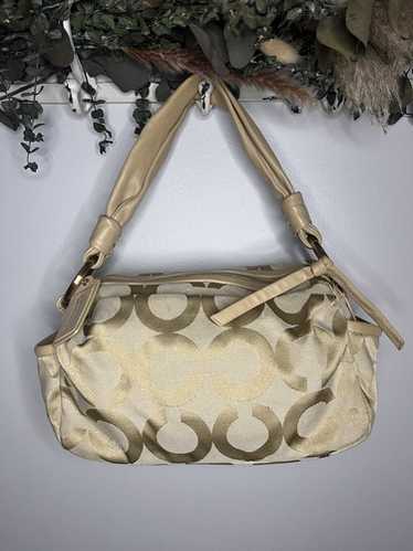 バッグ Coach Beige Parker Signature Ruched Bag Coach Beige Parker Signature Ruched Bag #PCACOK | eBay