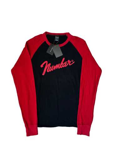 初期′05 NUMBER (N)INE フェンダーロゴ ロンT ナンバーナイン