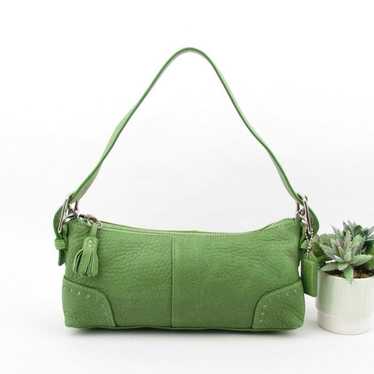 Vintage coach leather green - Gem