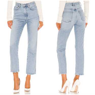 Agolde Pinch Waist High Rise Kick Jeans In Riptide Re… - Gem