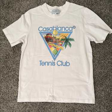 [CASABLANCA]グラフィック ラルシュ テニスクラブ Tシャツ Casablanca - アフロ キュービズム テニス クラブ Tシャツ | HBX