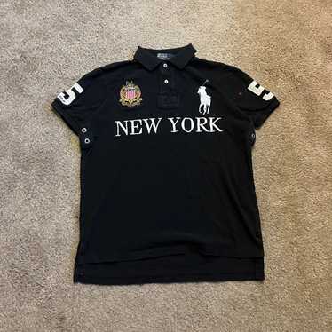 POLO RALPH LAUREN ビッグポニー NEWYORK 5 ポロシャツ - メルカリ
