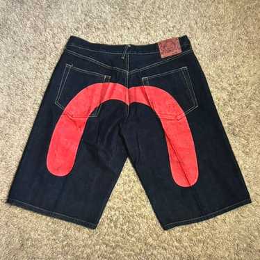 サイズ34 緑刺繍 コーデュロイ 2000 エヴィス エビス 楽天市場】EVISU JEANS No2 2000 水引 刺繍マーク エヴィス