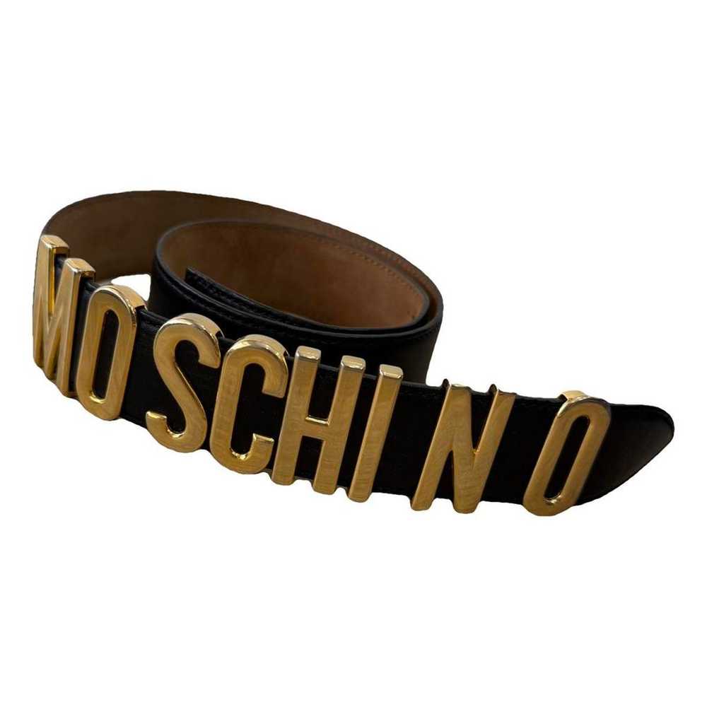 Moschino Leather belt