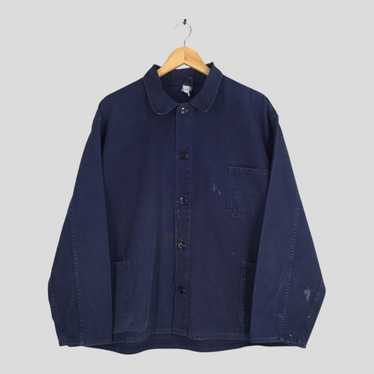 vétra ネイビー ジャケット 34サイズ Men's coat - VETRA : Authentic French workwear 100% Made in