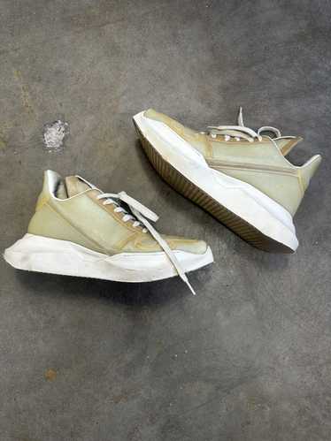 Rick Owens ライトベージュ Geth ランナー スニーカー 女性 Rick Owens Geth Runner Sneakers | Neutrals | FARFETCH