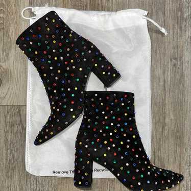☆Saint Laurent☆GLAZED BETTY アンクルブーツ 正規品 SAINT LAURENT]GLAZED LEATHER BETTY ANKLE BOOTS【正規品