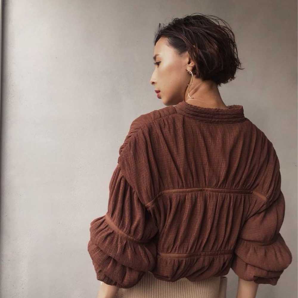Ameri VINTAGE RANDOM PLEATS BLOUSE Ameri - image 4