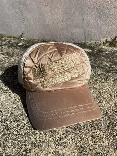 ★MICHIKO☆KOSHINO★バック刺繍スタジャン★ Rare Vintage Michiko Koshino London Big Logo Bomber Jacket