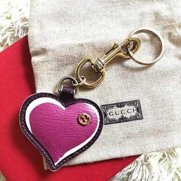 GUCCI キーリング　ハート　鍵 Gucci guccissima heart key - Gem