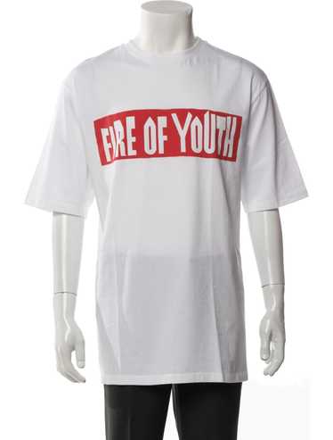 Loewe white t-shirt with - Gem