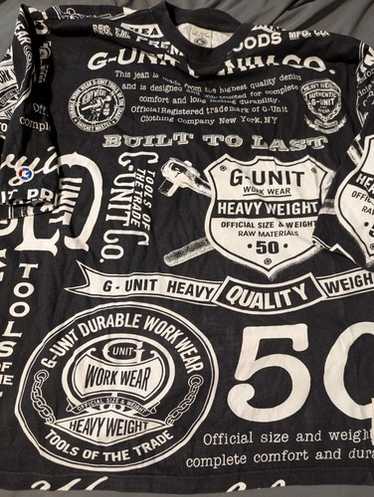TONY YAYO G-UNIT SHIRT BLUE ORANGE DELTA XL 281