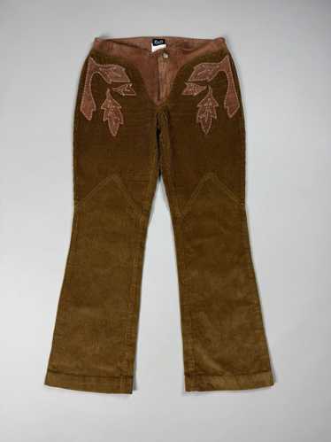 Women's Vintage Dolce & Gabbana Corduroy Tight Fit Pants