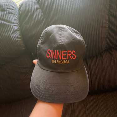 New With Tags RARE Balenciaga Sinners Collection Embroidered