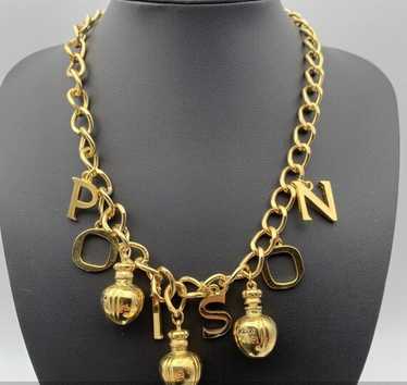 Christion Dior POISON ネックレス Christian Dior 【中古】Christian POISON プワゾン 香水瓶