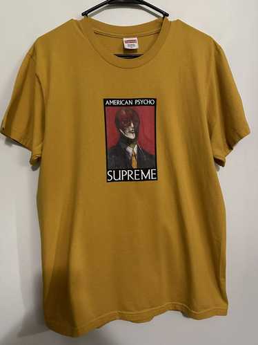 Supreme American Psycho Tee 黄 L SUPREME AMERICAN PSYCHO TEE – Trade Point_HK