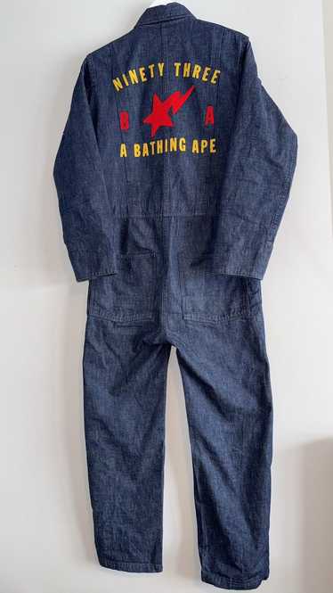 AAPE APE FACE DENIM COVERALLS – aapeus.com