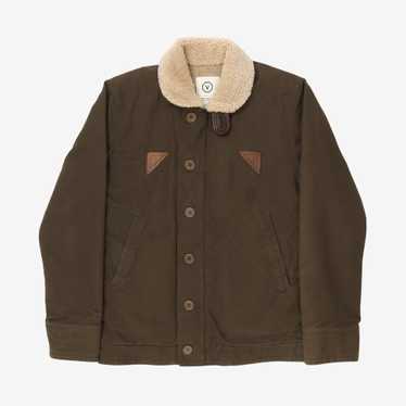 Yahoo!オークション - [visvim DECKHAND JACKET SHEEP LINING XL
