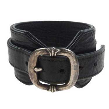 Chrome heart buckle bracelet - Gem