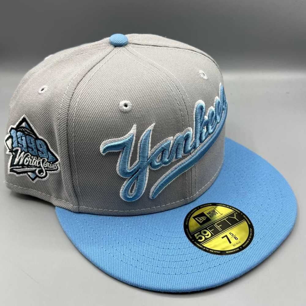 New Era New York Yankees Hat Men 7 5/8 World Series Fitted Cap