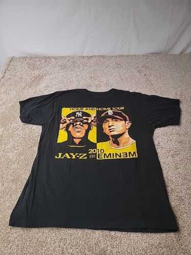 激レア　ヴィンテージ　EMINEM JAY-Z Tシャツ 珍品】JAY-Z & EMINEM Live T-shirt - メルカリ