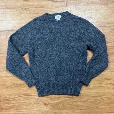 Vintage Gap Sweater Mens Large Blue Wool Shetland Fair Isle