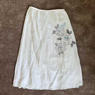 THE LIMITED Women's Skirt - White/Cream - 28 – Pe… - image 1