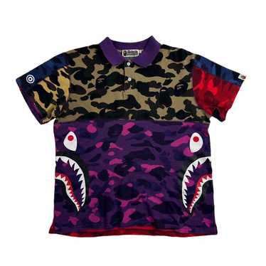 vintage bape polo shirt ベイプポロシャツ s-l400.jpg