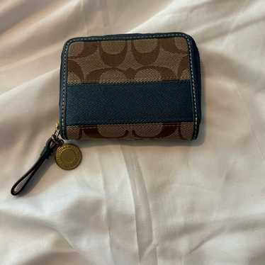 Coach vintage wallet blue - Gem