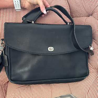 バッグ Old Coach Beekman Briefcase Shoulder Bag Vintage Coach Beekman Computer Briefcase #5299 - Etsy