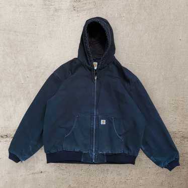 ジャケット・アウター Carhartt active jacket fade navy L Carhartt active jacket fade - Gem