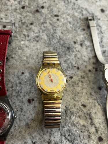 Swatch gold steel watch - Gem