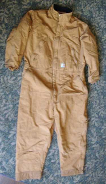 ジャケット・アウター Carhartt duck coverall beige vintage 90's 90s Vintage Carhartt Duck Coverall Beige Men's | eBay